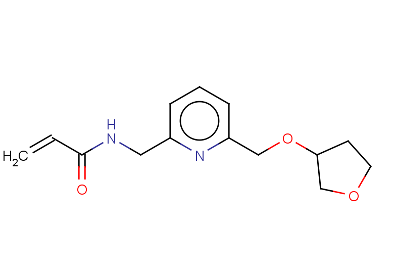 N-({6-[(oxolan-3-yloxy)methyl]pyridin-2-yl}methyl)prop-2-enamide