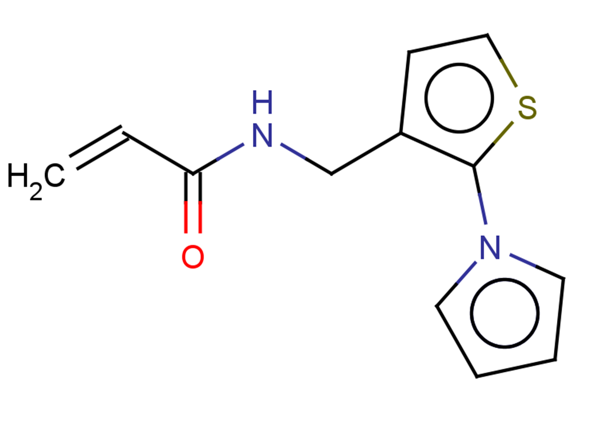 N-{[2-(1H-pyrrol-1-yl)thiophen-3-yl]methyl}prop-2-enamide