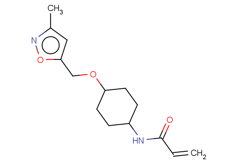 N-{4-[(3-methyl-1,2-oxazol-5-yl)methoxy]cyclohexyl}prop-2-enamide