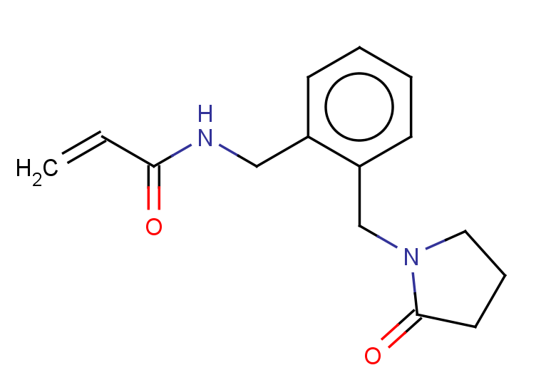 N-({2-[(2-oxopyrrolidin-1-yl)methyl]phenyl}methyl)prop-2-enamide