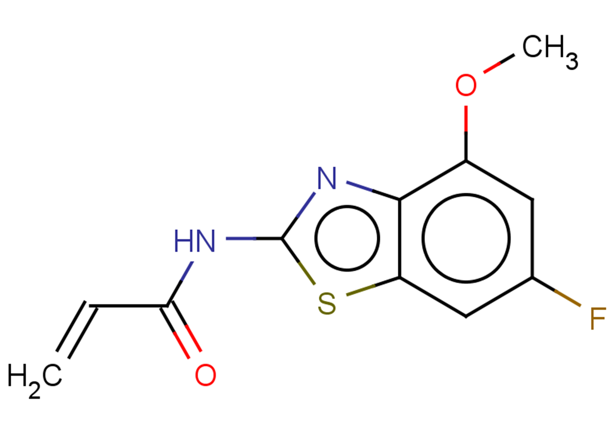 N-(6-fluoro-4-methoxy-1,3-benzothiazol-2-yl)prop-2-enamide