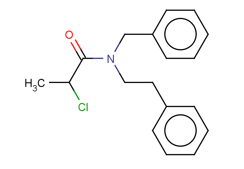 N-benzyl-2-chloro-N-(2-phenylethyl)propanamide