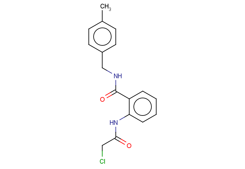 2-(2-chloroacetamido)-N-[(4-methylphenyl)methyl]benzamide