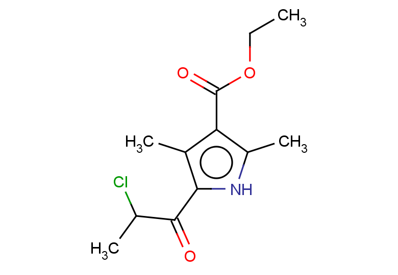 ethyl 5-(2-chloropropanoyl)-2,4-dimethyl-1H-pyrrole-3-carboxylate