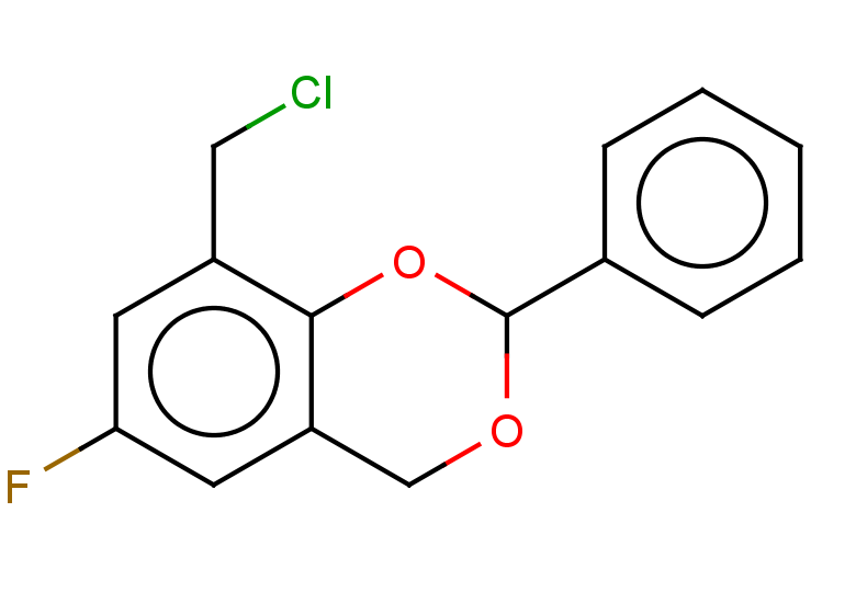 8-(chloromethyl)-6-fluoro-2-phenyl-2,4-dihydro-1,3-benzodioxine
