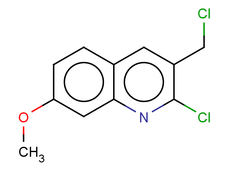2-chloro-3-(chloromethyl)-7-methoxyquinoline