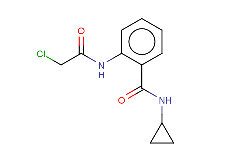 2-(2-chloroacetamido)-N-cyclopropylbenzamide