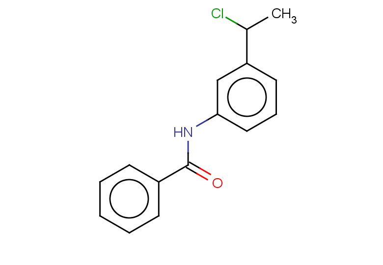 N-[3-(1-chloroethyl)phenyl]benzamide