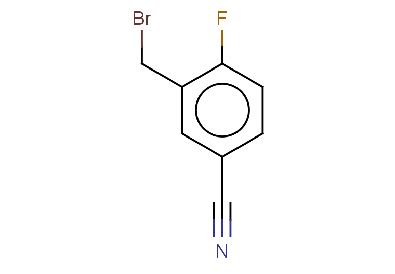 3-(bromomethyl)-4-fluorobenzonitrile