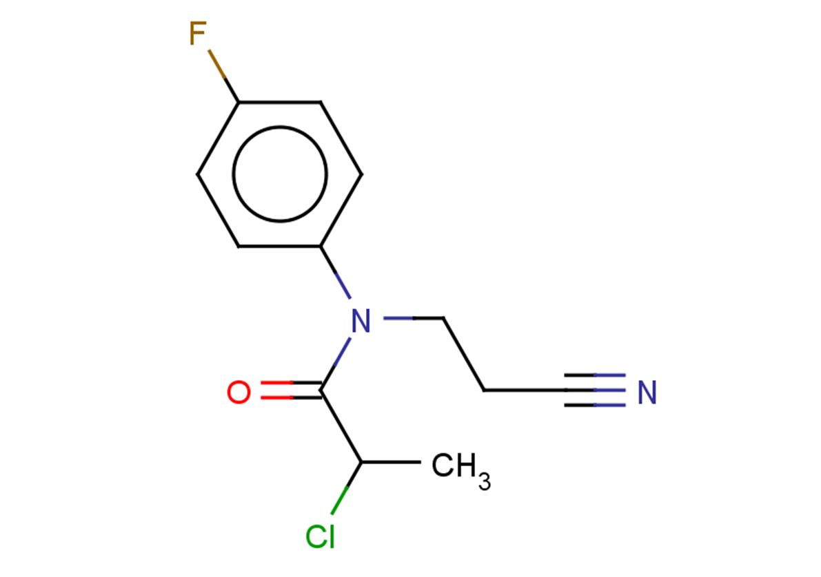 2-chloro-N-(2-cyanoethyl)-N-(4-fluorophenyl)propanamide