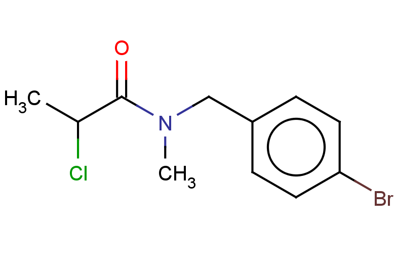 N-[(4-bromophenyl)methyl]-2-chloro-N-methylpropanamide