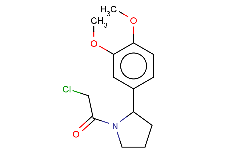 2-chloro-1-[2-(3,4-dimethoxyphenyl)pyrrolidin-1-yl]ethan-1-one