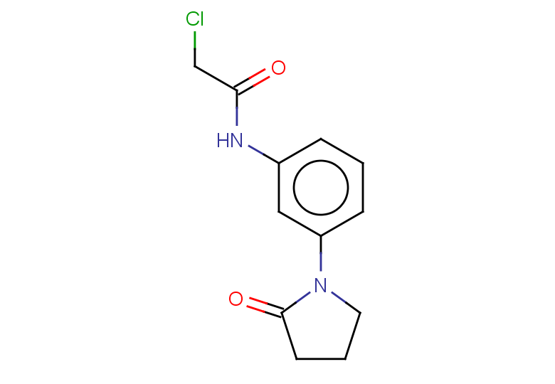 2-chloro-N-[3-(2-oxopyrrolidin-1-yl)phenyl]acetamide