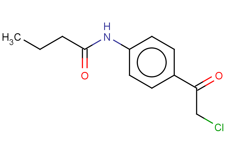 N-[4-(2-chloroacetyl)phenyl]butanamide