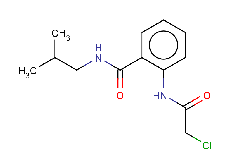 2-(2-chloroacetamido)-N-(2-methylpropyl)benzamide