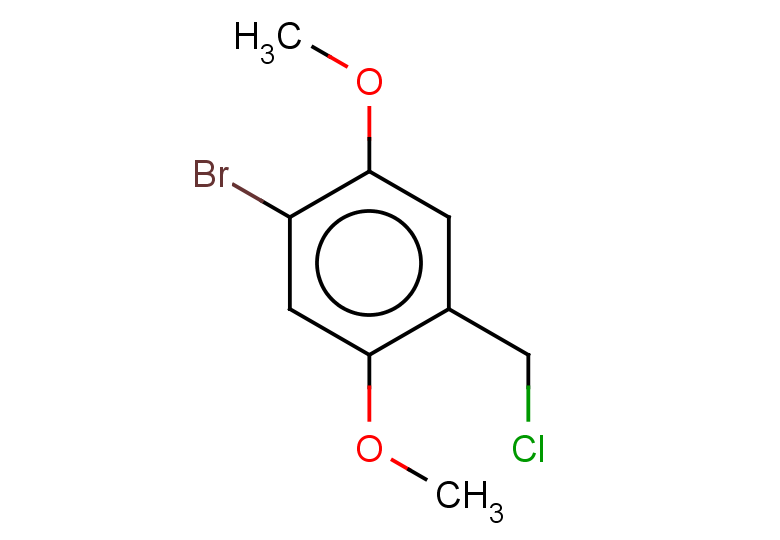 1-bromo-4-(chloromethyl)-2,5-dimethoxybenzene