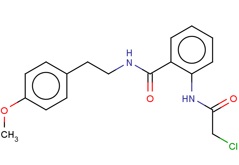2-(2-chloroacetamido)-N-[2-(4-methoxyphenyl)ethyl]benzamide
