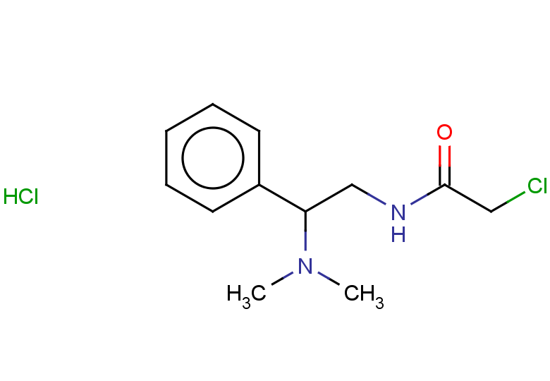 2-chloro-N-[2-(dimethylamino)-2-phenylethyl]acetamide hydrochloride