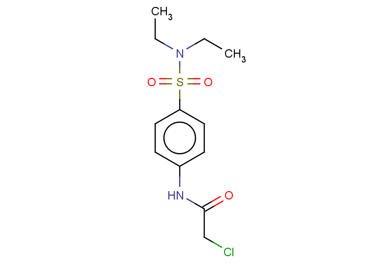 2-chloro-N-[4-(diethylsulfamoyl)phenyl]acetamide