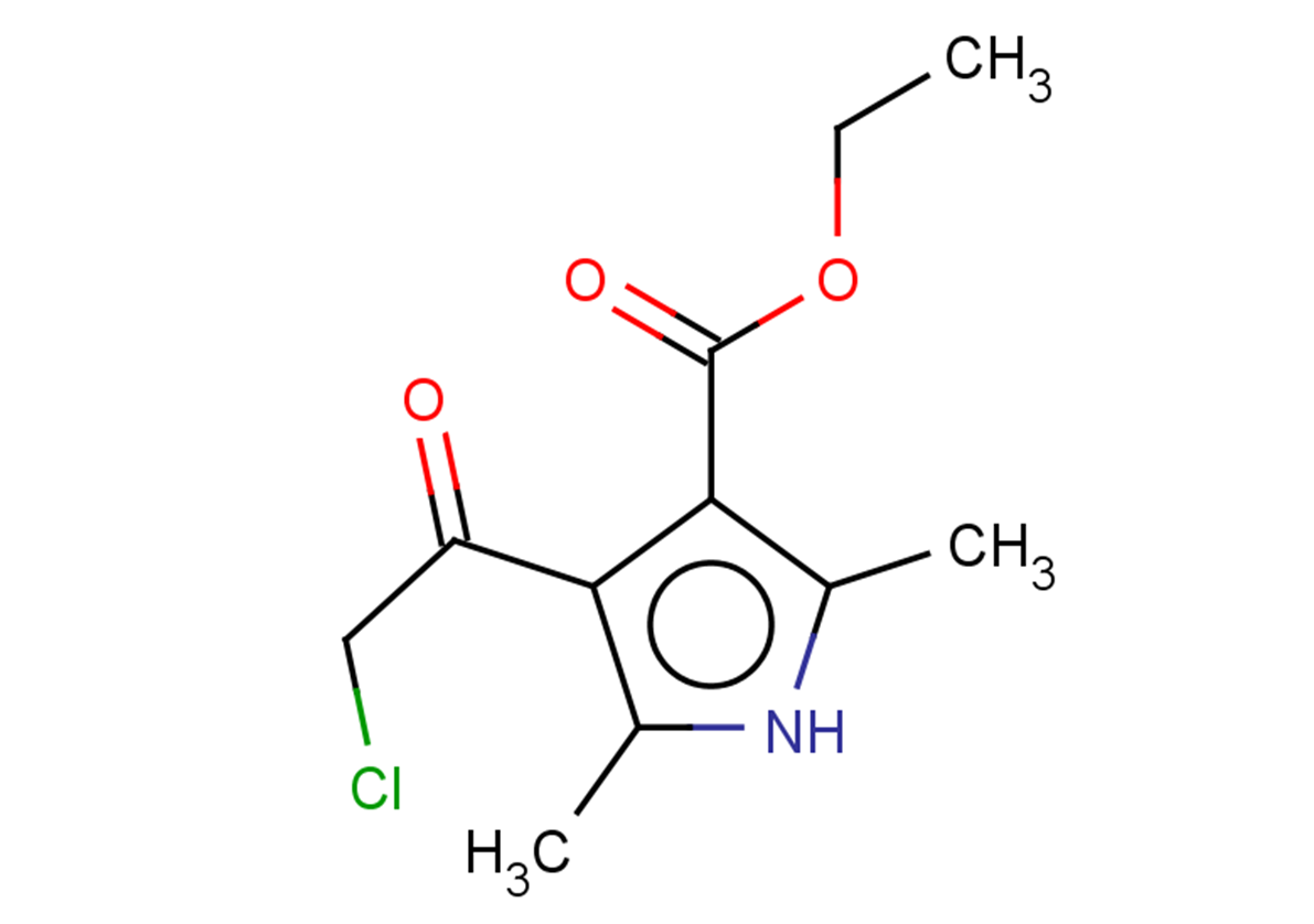ethyl 4-(2-chloroacetyl)-2,5-dimethyl-1H-pyrrole-3-carboxylate