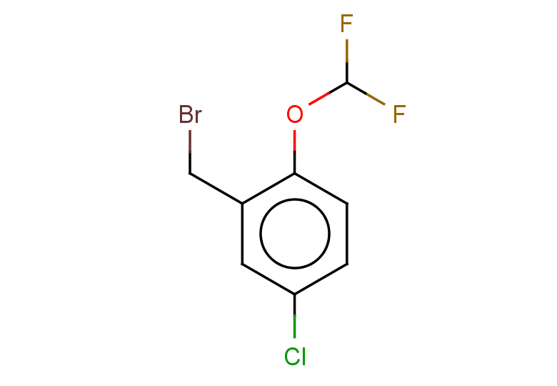 2-(bromomethyl)-4-chloro-1-(difluoromethoxy)benzene