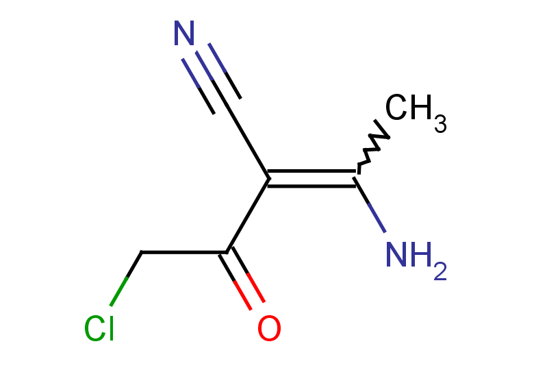 3-amino-2-(2-chloroacetyl)but-2-enenitrile
