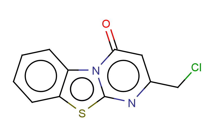 11-(chloromethyl)-8-thia-1,10-diazatricyclo[7.4.0.0,2,7]trideca-2,4,6,9,11-pentaen-13-one