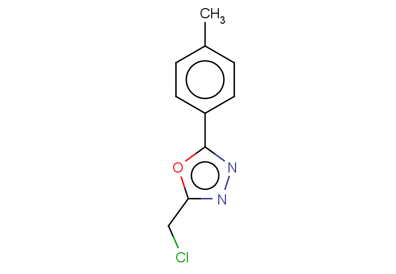 2-(chloromethyl)-5-(4-methylphenyl)-1,3,4-oxadiazole
