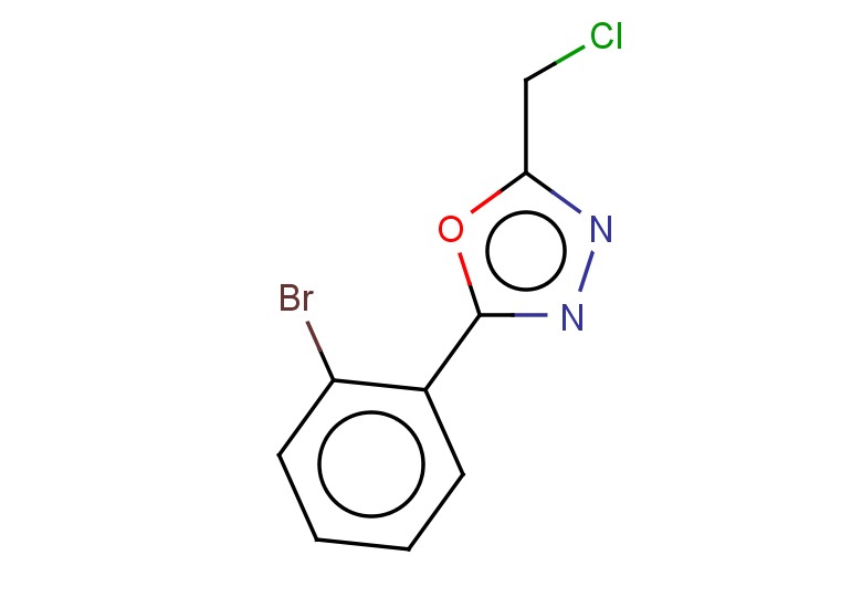 2-(2-bromophenyl)-5-(chloromethyl)-1,3,4-oxadiazole
