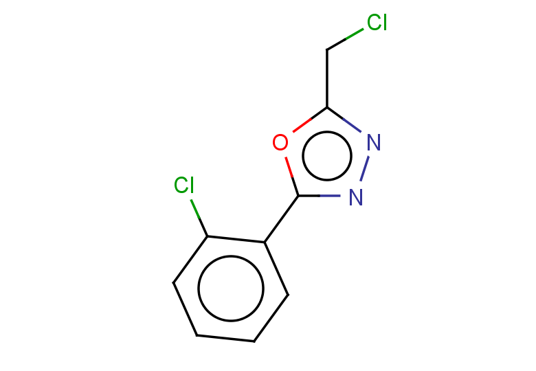 2-(chloromethyl)-5-(2-chlorophenyl)-1,3,4-oxadiazole