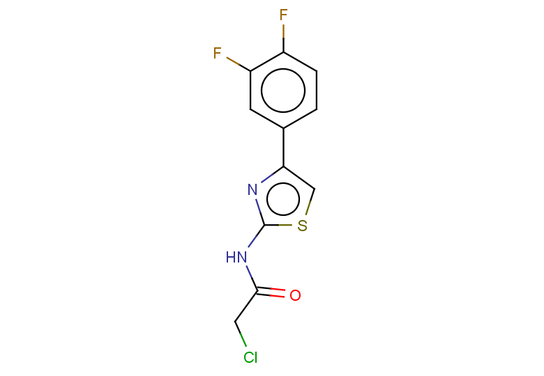 2-chloro-N-[4-(3,4-difluorophenyl)-1,3-thiazol-2-yl]acetamide