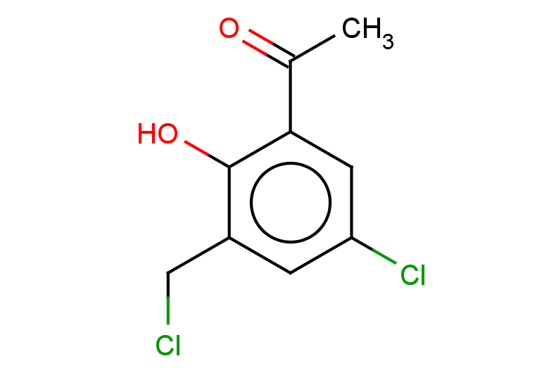1-[5-chloro-3-(chloromethyl)-2-hydroxyphenyl]ethan-1-one