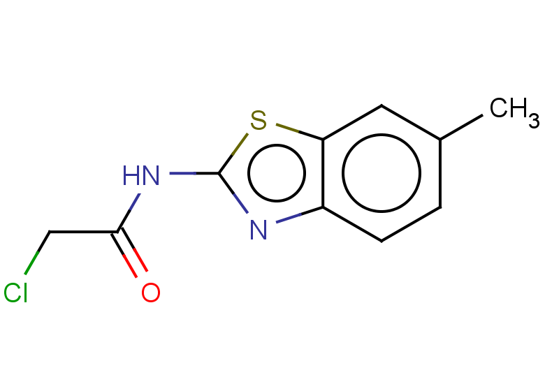 2-chloro-N-(6-methyl-1,3-benzothiazol-2-yl)acetamide