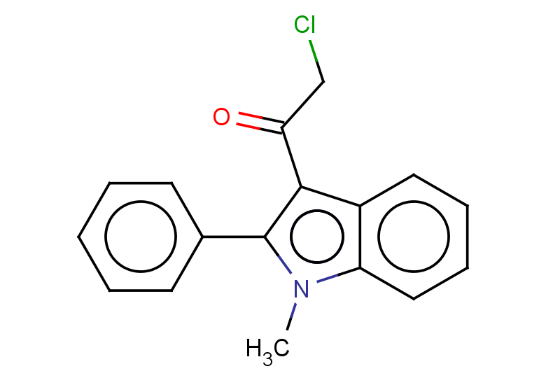 2-chloro-1-(1-methyl-2-phenyl-1H-indol-3-yl)ethan-1-one