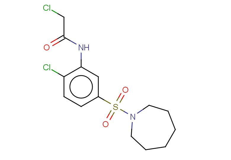 N-[5-(azepane-1-sulfonyl)-2-chlorophenyl]-2-chloroacetamide