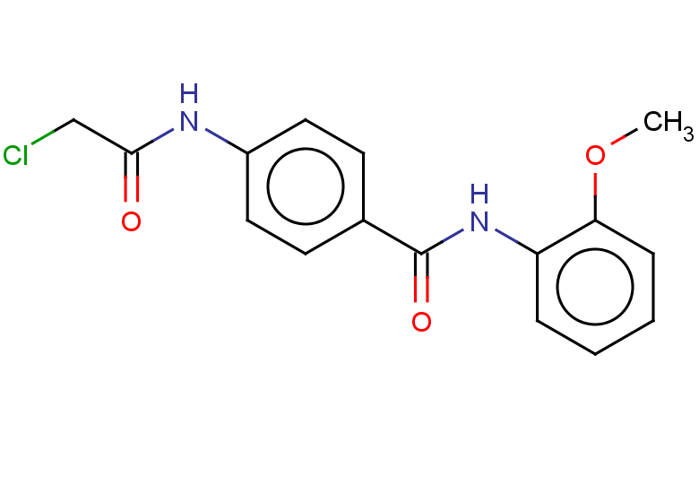 4-(2-chloroacetamido)-N-(2-methoxyphenyl)benzamide