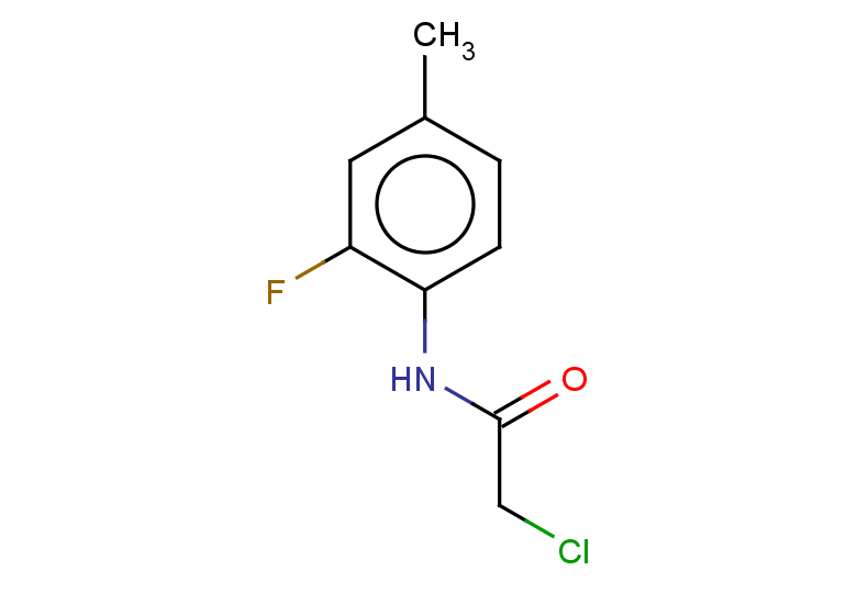 2-chloro-N-(2-fluoro-4-methylphenyl)acetamide