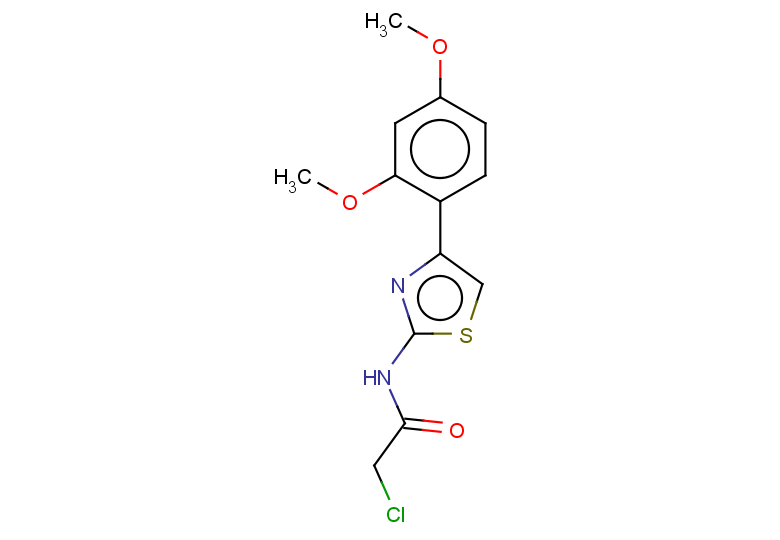 2-chloro-N-[4-(2,4-dimethoxyphenyl)-1,3-thiazol-2-yl]acetamide