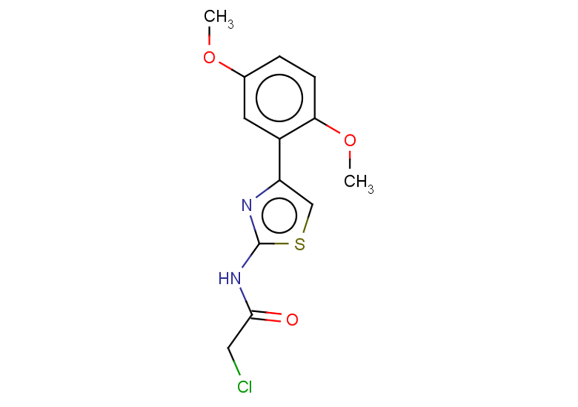 2-chloro-N-[4-(2,5-dimethoxyphenyl)-1,3-thiazol-2-yl]acetamide