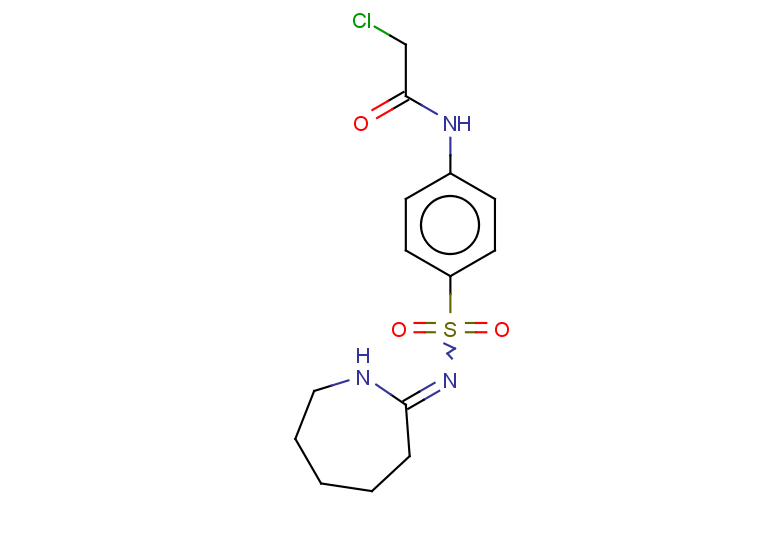 N-{4-[(azepan-2-ylidene)sulfamoyl]phenyl}-2-chloroacetamide