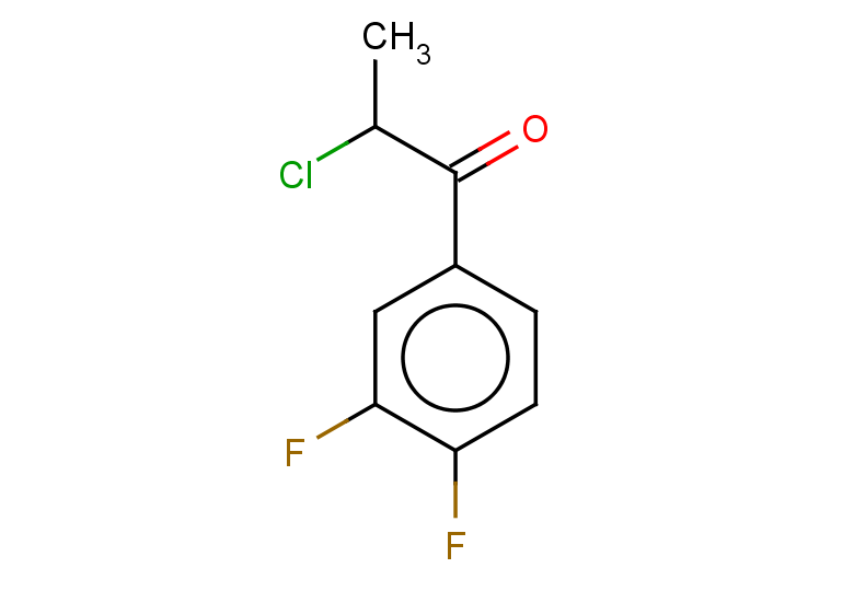 2-chloro-1-(3,4-difluorophenyl)propan-1-one