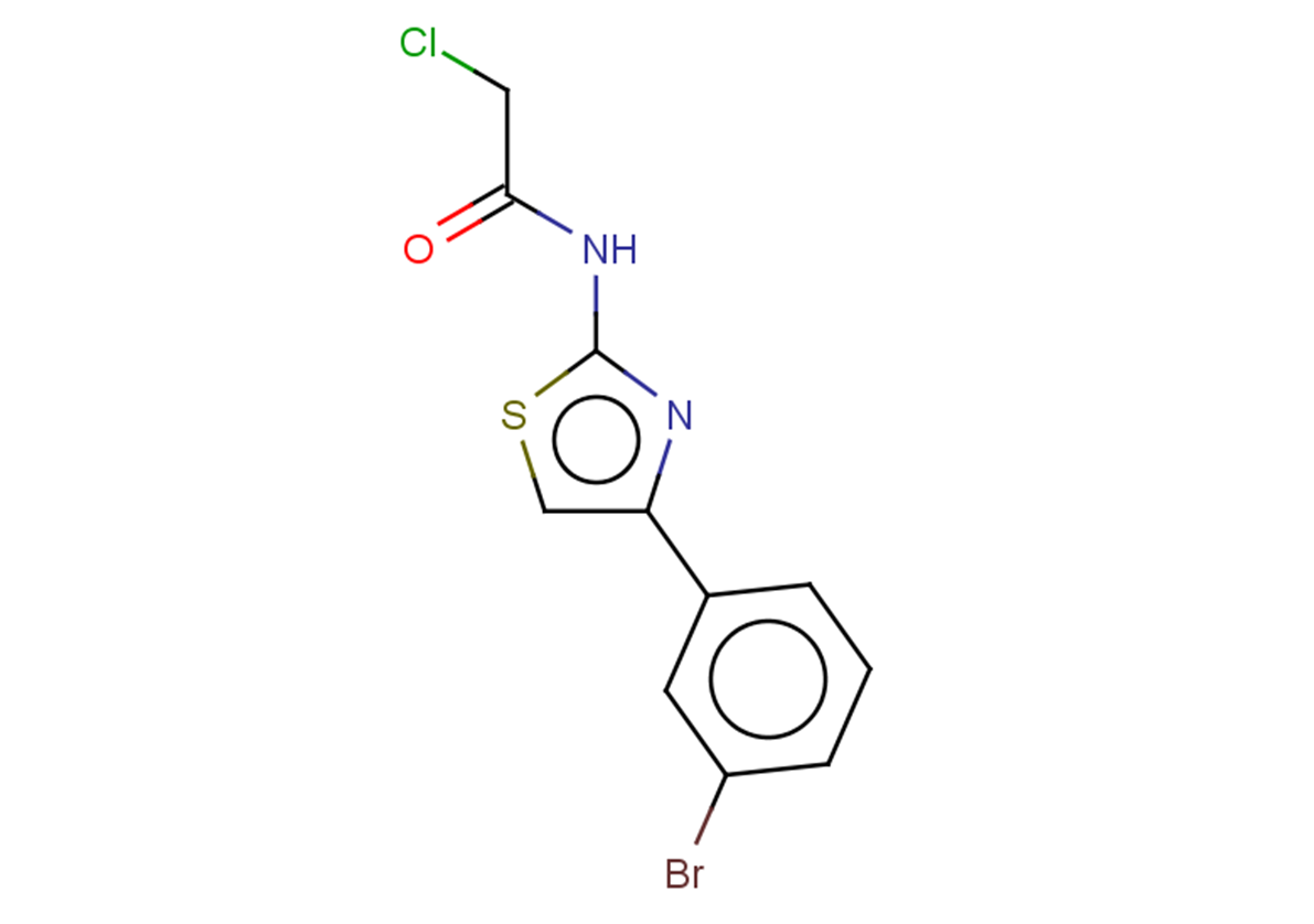 N-[4-(3-bromophenyl)-1,3-thiazol-2-yl]-2-chloroacetamide