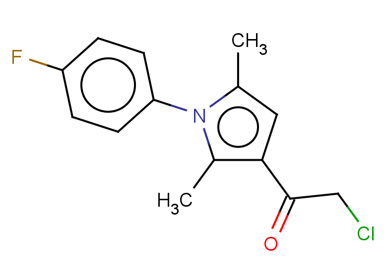 2-chloro-1-[1-(4-fluorophenyl)-2,5-dimethyl-1H-pyrrol-3-yl]ethan-1-one