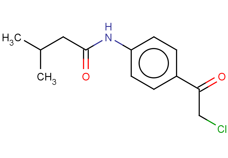 N-[4-(2-chloroacetyl)phenyl]-3-methylbutanamide