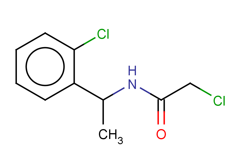 2-chloro-N-[1-(2-chlorophenyl)ethyl]acetamide