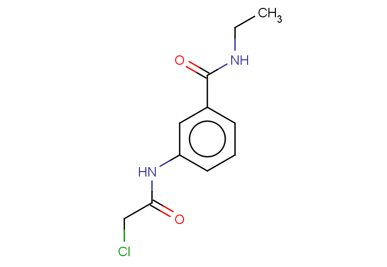 3-(2-chloroacetamido)-N-ethylbenzamide