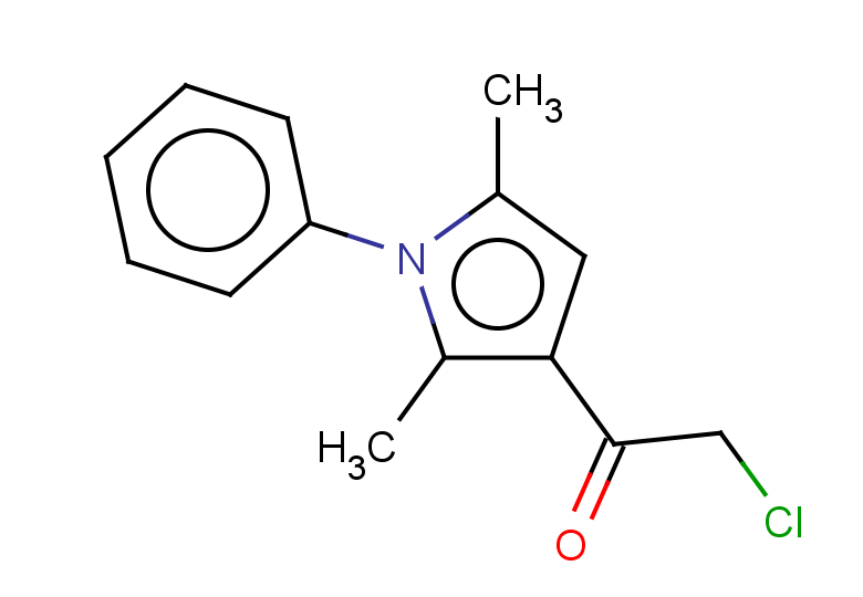 2-chloro-1-(2,5-dimethyl-1-phenyl-1H-pyrrol-3-yl)ethan-1-one