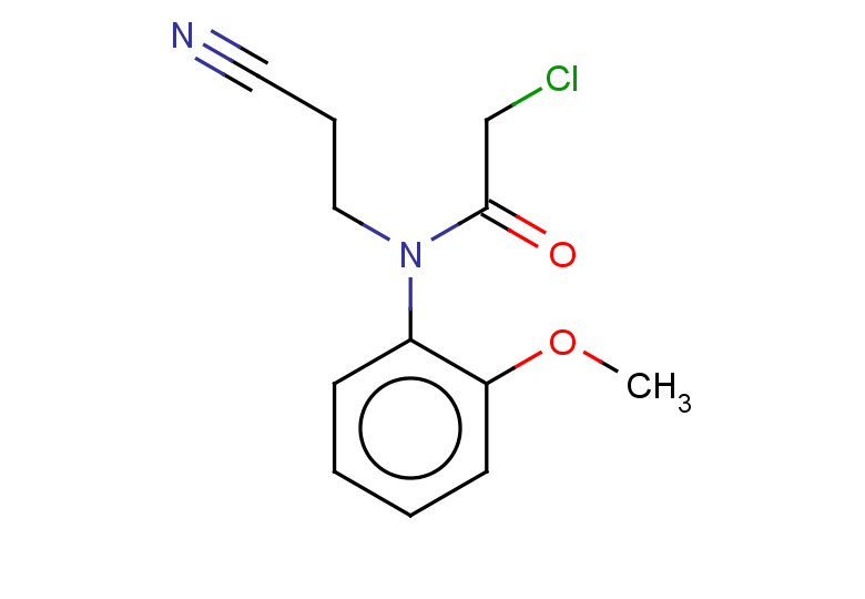 2-chloro-N-(2-cyanoethyl)-N-(2-methoxyphenyl)acetamide