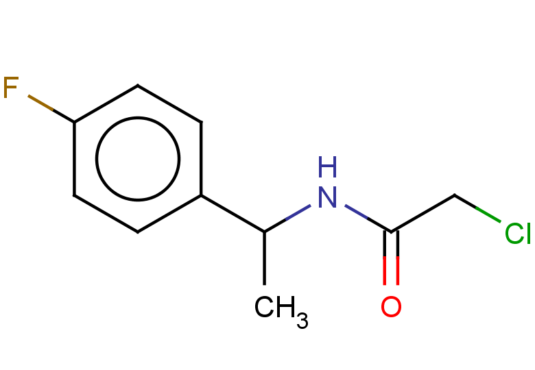 2-chloro-N-[1-(4-fluorophenyl)ethyl]acetamide