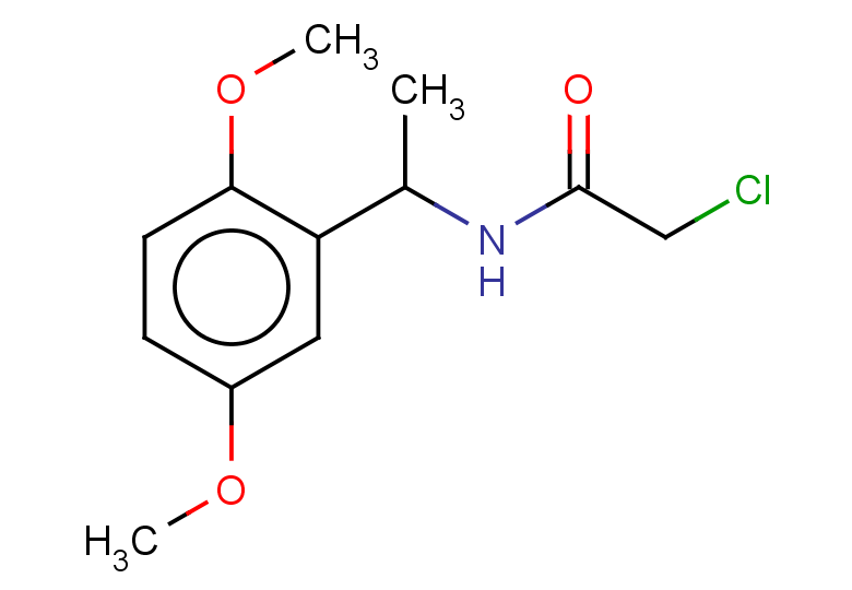 2-chloro-N-[1-(2,5-dimethoxyphenyl)ethyl]acetamide